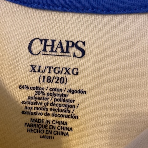 Chaps NWT mens polo; size xl - Picture 3 of 5